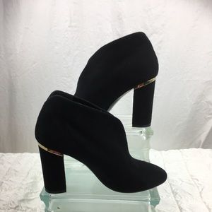 Kate Spade suede ankle bootie